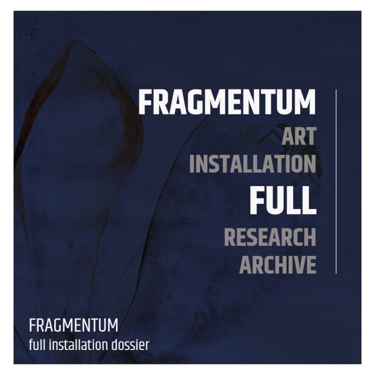 FRAGMENTUM Full Research Archive - documentary-artistic inquiry icon Roxana Donaldson, visual memory analysis, 2021.